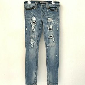 Affliction Womens Jeans Raquel Skinny 28